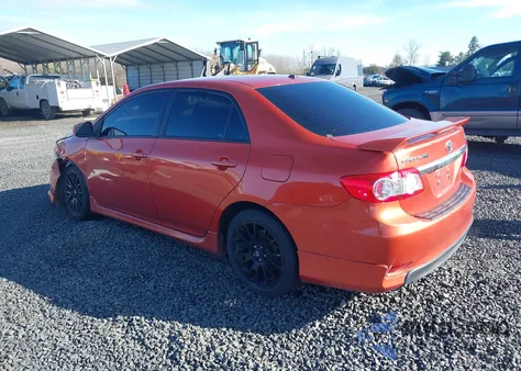 2013 Toyota Corolla S Special Edition from USA, damaged, VIN 2T1BU4EE5DC068217